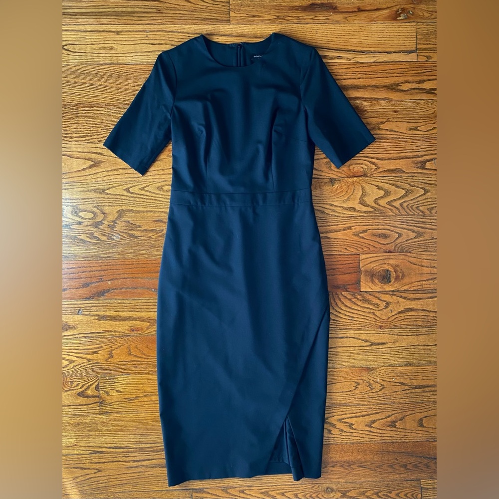 Banana Republic TALL Classic Black Dress - NWOT - Size 6 Tall